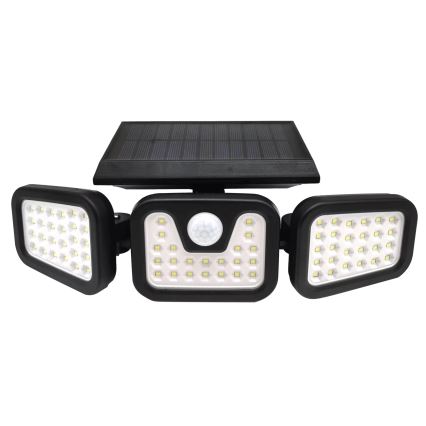LED Прожектор з датчиком на сонячній батареї TRIO LED/0,6W/3,7V IP44