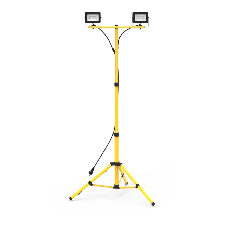 LED Прожектор зі стійкою 2xLED/30W/230V 4000K IP44