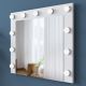 LED Підсвітка для дзеркала для ванної кімнати з полицею RANI 90x71,8 cm білий