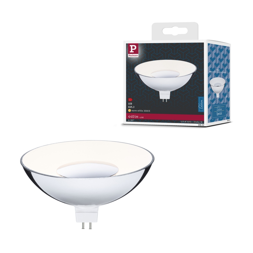 LED рефлекторна лампа GU5,3/4,9W/12V 3000K - Paulmann 28802