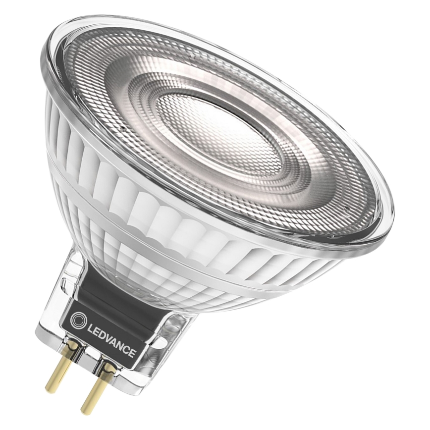 LED Затемнювана рефлекторна лампа MR16 GU5,3/5,3W/12V 2700K 36° CRI 97 - Ledvance