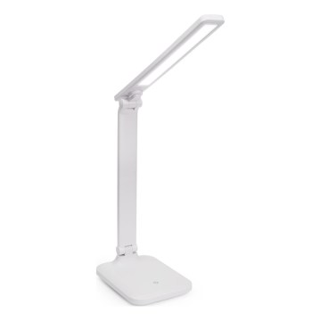 LED Регулируемая сенсорная настольная лампа с USB-портом REMUS LED/5W/230V белая