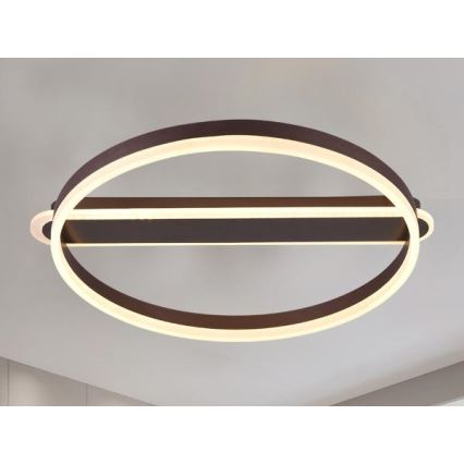 LED Регулируемый потолочный светильник LED/60W/230V 3000-6500K + пульт дистанционного управления