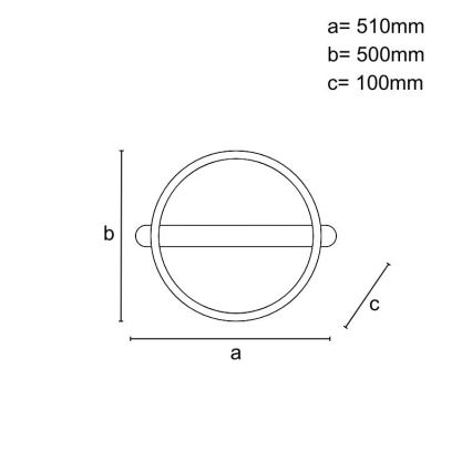 LED Регулируемый потолочный светильник LED/60W/230V 3000-6500K + пульт дистанционного управления