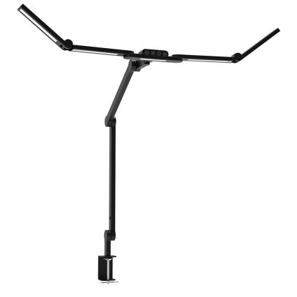 Світлодіодна регульована сенсорна гнучка настільна лампа POINTIQ LED/24W/230V 3000-6500K CRI 92 чорна