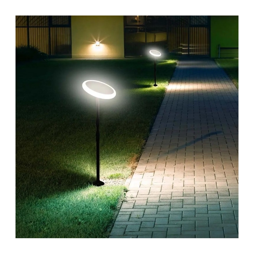 LED Регульована лампа на сонячній батареї GARDEN LED/8W/5V 60-129 см 4000K IP65 2000 mAh