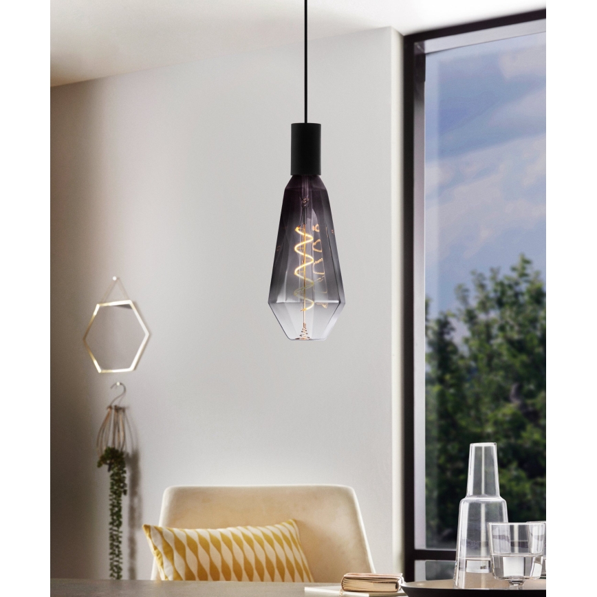 LED регульована лампа VINTAGE E27/4W/230V 1800K, димчаста - Eglo 110238