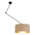 LED регульована люстра на штанзі GORTA 1xE27/60W/230V бежевий/золотий