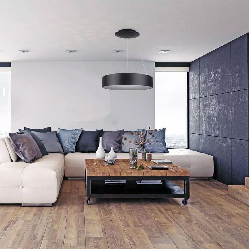 LED регульована люстра на тросі LED/20W/230V