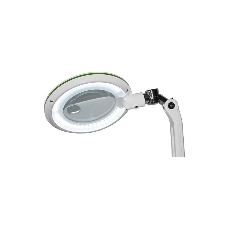 LED регульована настільна лампа зі збільшувальним склом LED/7W/230V 6500K біла