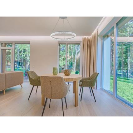 LED люстра з регулюванням яскравості на тросі ALIANZ LED/45W/230V 3000-6000K діам. 60 cm + дистанційне керування