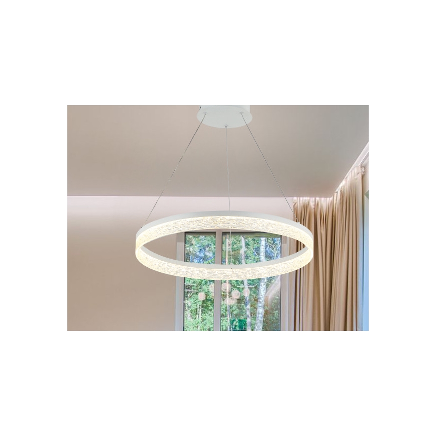 LED люстра з регулюванням яскравості на тросі ALIANZ LED/45W/230V 3000-6000K діам. 60 cm + дистанційне керування