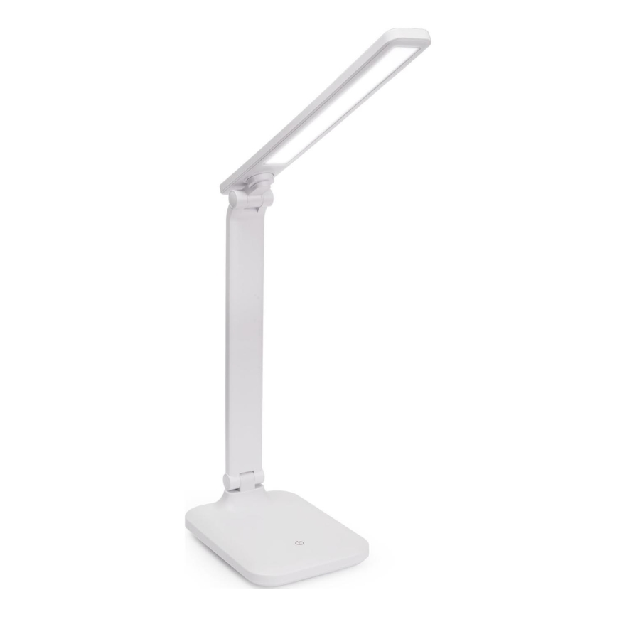 LED регульована сенсорна настільна лампа з USB-портом REMUS LED/5W/230V біла