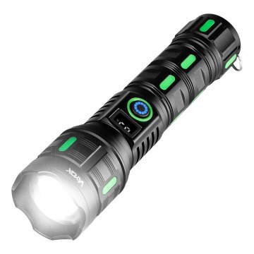 LED-регульований акумуляторний ліхтар з функцією павербанку 20W/5V IP44 1200 lm 5000 mAh
