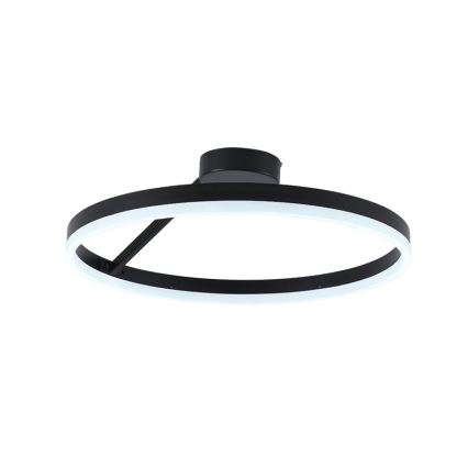 Світлодіодна регульована накладна люстра LED/40W/230V 3000-6500K чорна + дистанційне керування