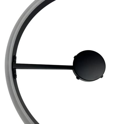 Світлодіодна регульована накладна люстра LED/40W/230V 3000-6500K чорна + дистанційне керування