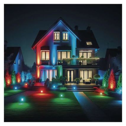LED RGB+CCT Прожектор з регулюванням яскравості GoSmart LED/20W/230V 3000-6500K IP65 Wi-Fi Tuya