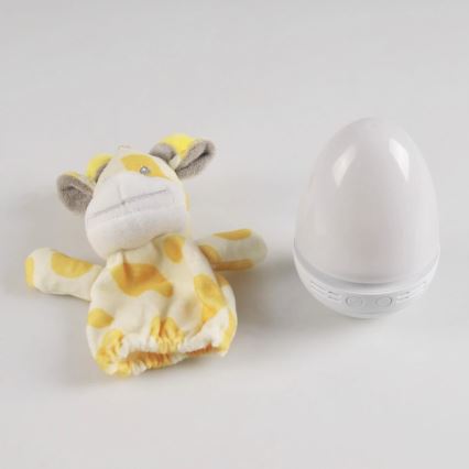 Светодиодный RGB ночник для детей с мелодией, 3xAAA/5V, жираф