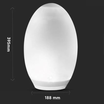 Світлодіодна RGB декоративна сонячна лампа 0,2 Вт/1xAA IP44 500 мАг