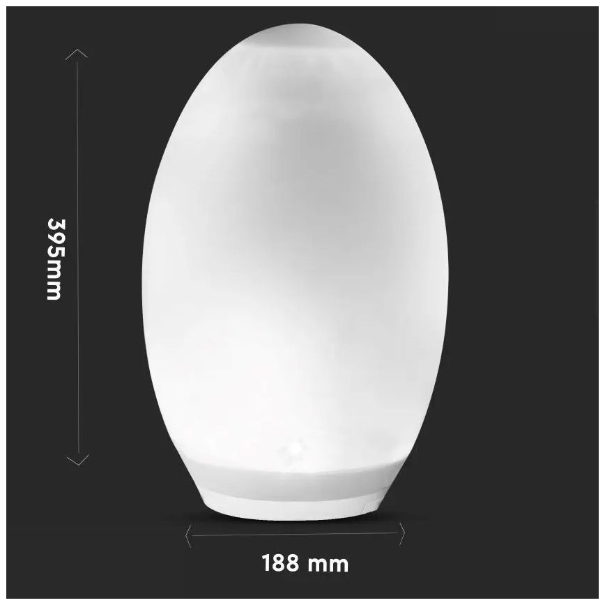 Світлодіодна RGB декоративна сонячна лампа 0,2 Вт/1xAA IP44 500 мАг