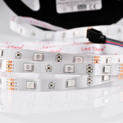 LED RGB Димерна стрічка 5м LED/18W/12V IP20 + ДУ