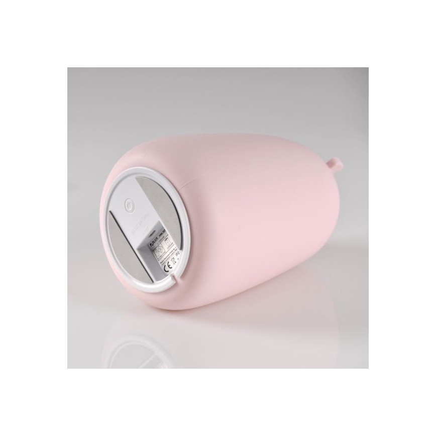 LED RGB Дитяча сенсорна лампа-нічник BEAR LED/0,8W/5V рожевий + USB