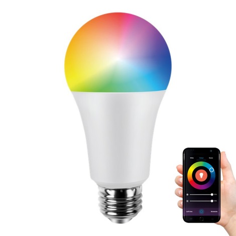 LED RGB Лампочка з регулюванням яскравості A60 E27/8W/230V 2700-6500K Wi-Fi Tuya