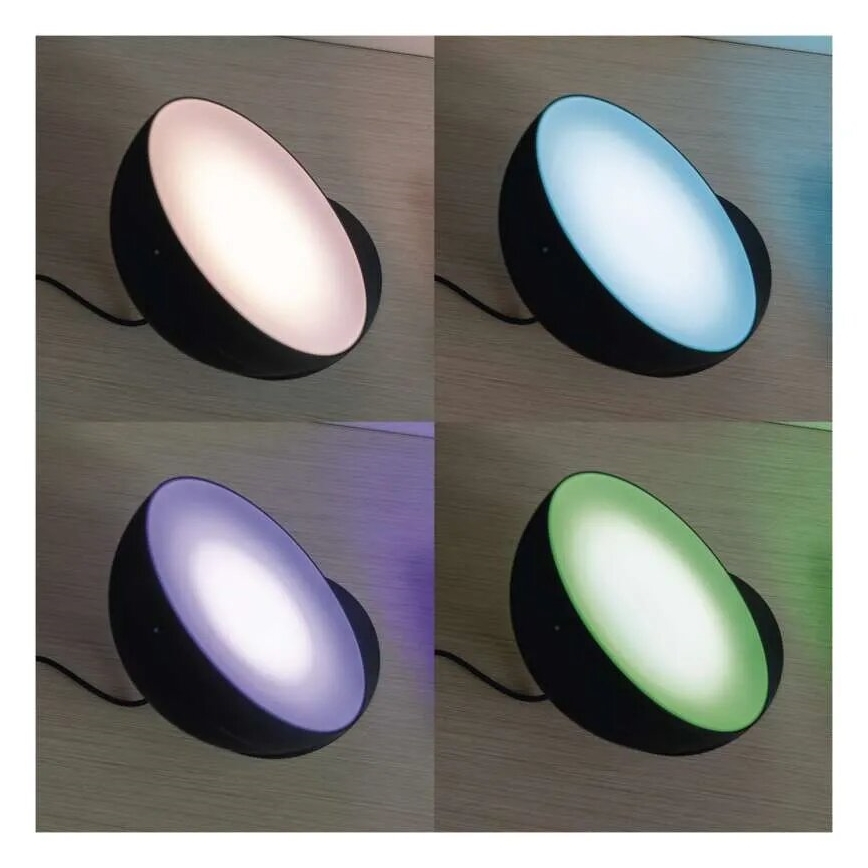 LED RGB Настільна лампа з регулюванням яскравості GoSmart LED/7W/230V Wi-Fi чорний
