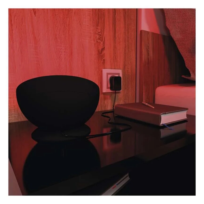 LED RGB Настільна лампа з регулюванням яскравості GoSmart LED/7W/230V Wi-Fi чорний