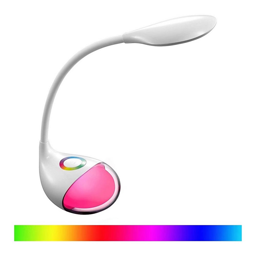 LED RGB Настільна лампа з регулюванням яскравості LED/6W/230V