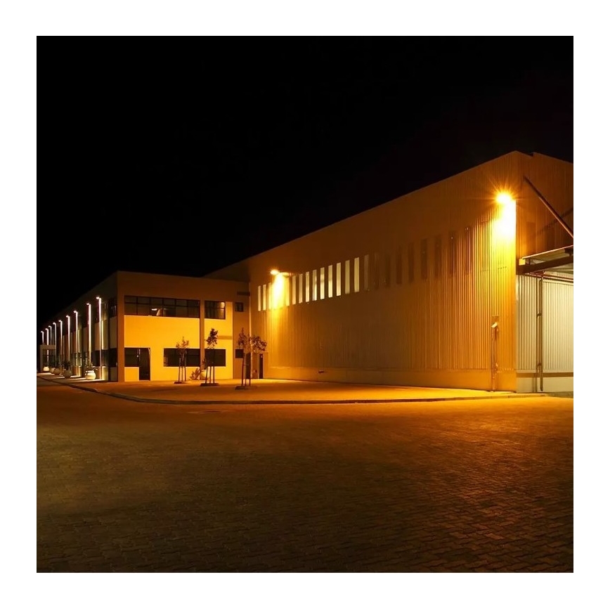 LED RGB Прожектор LED/20W/230V IP65 чорний