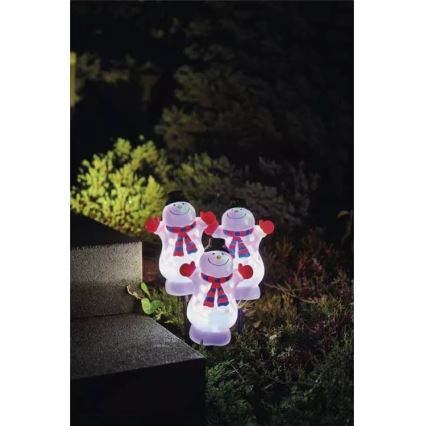 LED RGB Різдвяна вулична прикраса LED/5W/5/230V IP44