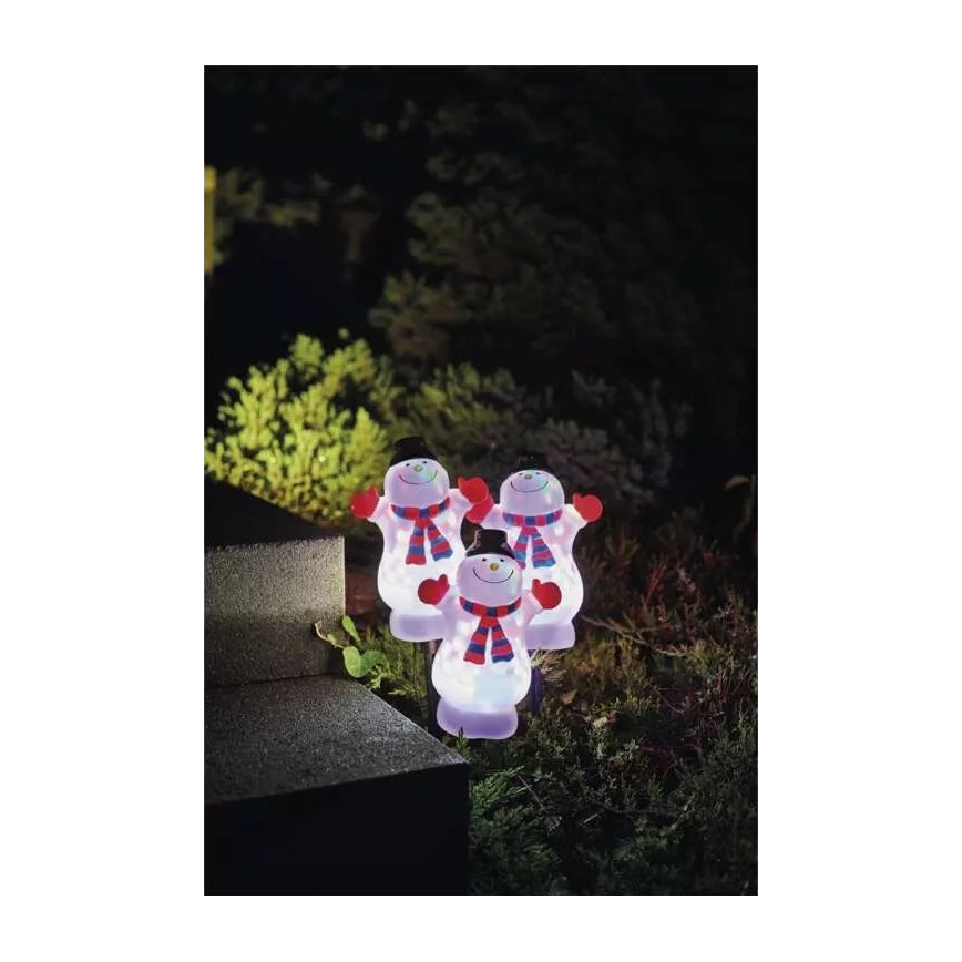 LED RGB Різдвяна вулична прикраса LED/5W/5/230V IP44