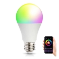 LED RGB Розумна лампочка з регулюванням яскравості E27/9,5W/230V 2700-6500K Wi-Fi Tuya