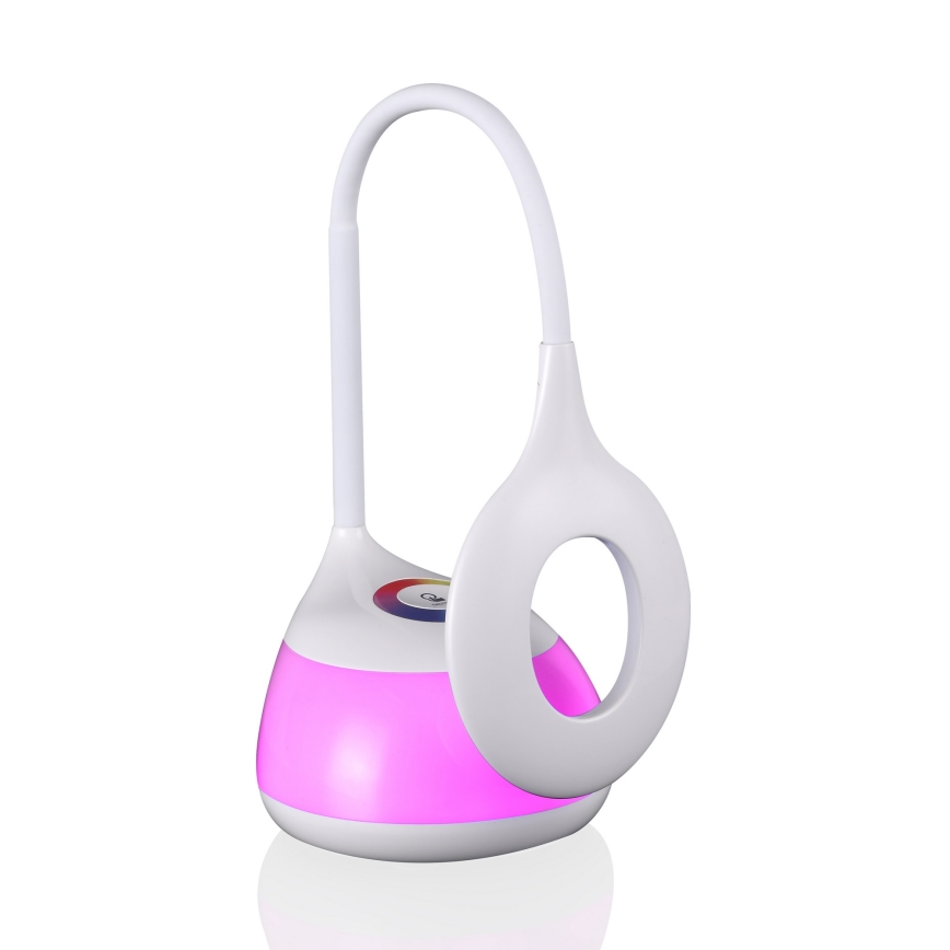 LED RGB Сенсорна настільна лампа з регулюванням яскравості GALACTIC LED/5W/230V 1800 mAh