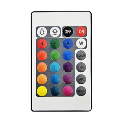 LED RGB Стрічка з регулюванням яскравості LED/6W/5V USB 2 м + пульт дистанційного керування