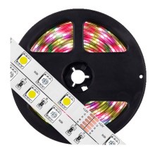 LED RGB стрічка з регулюванням яскравості 5м LED/14,4W/12V IP65