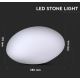 LED RGB Вулична лампа з регулюванням яскравістю LED/1W/230V 28см IP67 + ДК
