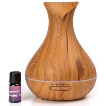 LED RGB Зволожувач та іонізатор повітря 400 мл