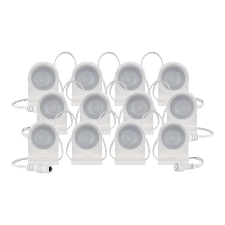 LED RGBIC+CCT Декоративна гірлянда з точковим освітленням GoSmart 12xLED/7W/230V 255 см Wi-Fi Tuya