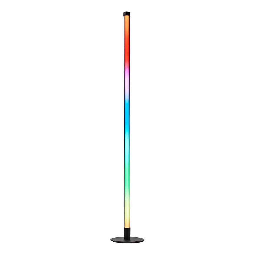 LED RGBIC Торшер з регулюванням яскравості Smartlife LED/10W/230V 100,5 см 2700-6500K Wi-Fi Tuya + пульт дистанційного керування