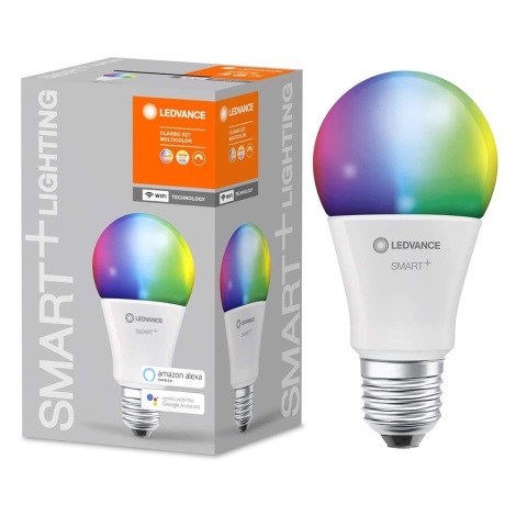 LED RGBW Димерна лампочка SMART+ E27/14W/230V 2700K-6500K Wi-Fi- Ledvance