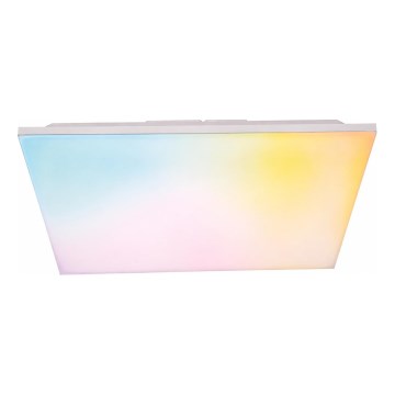 LED RGBW диммируемая накладная панель LED/24W/230V 2700-6500K белая + пульт дистанционного управления