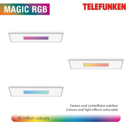 LED RGBW Диммируемая панель LED/20W/230V 3000-6500K 25x100 cm серебристая + пульт дистанционного управления