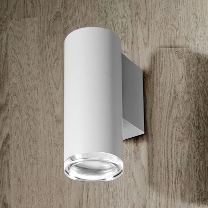 LED RGBW Диммируемый настенный светильник для ванной TURYN 1xGU10/6,5W/230V 2700-6500K Wi-Fi IP44 белый