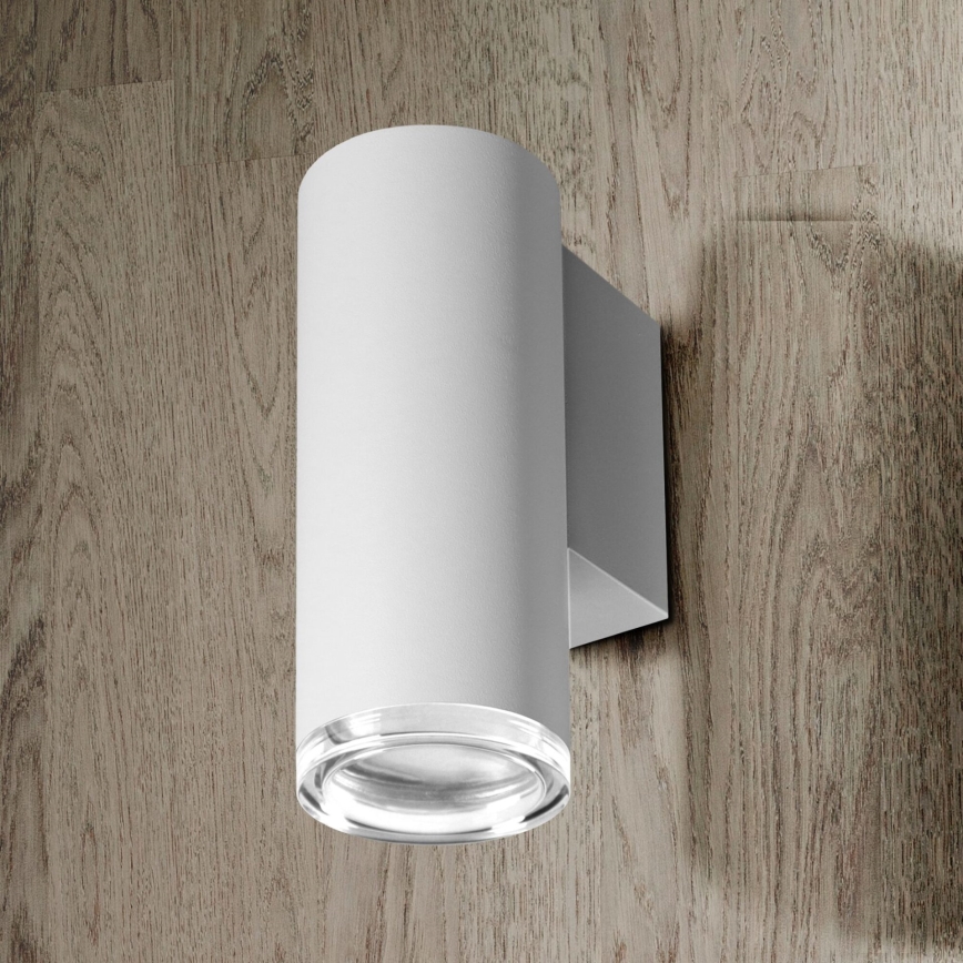 LED RGBW Диммируемый настенный светильник для ванной TURYN 1xGU10/6,5W/230V 2700-6500K Wi-Fi IP44 белый