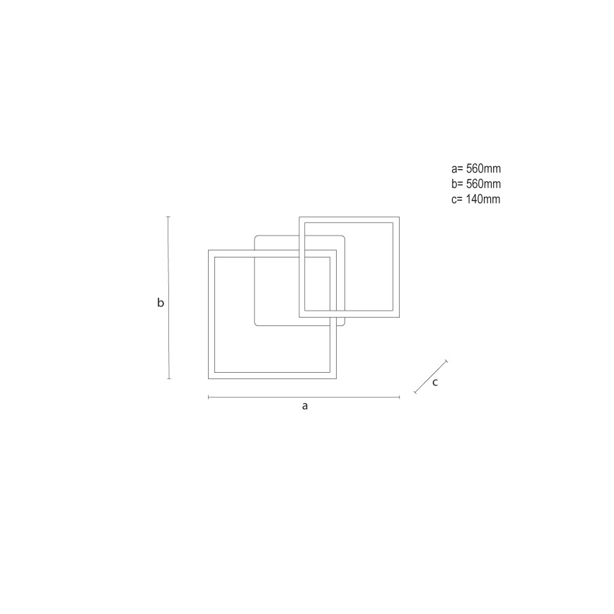 LED RGBW Диммируемый потолочный светильник LED/75W/230V 3000-6500K + пульт дистанционного управления