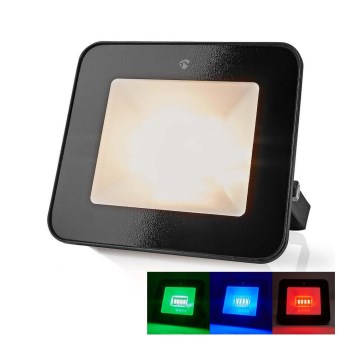 LED RGBW диммируемый прожектор в розетку SmartLife LED/20W/230V Wi-Fi IP65 2700-6500K