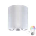 LED RGBW диммируемый точечный светильник JUPITER 1xE27/6,5W/230V 2700-6500K Wi-Fi диаметр 13 см белый