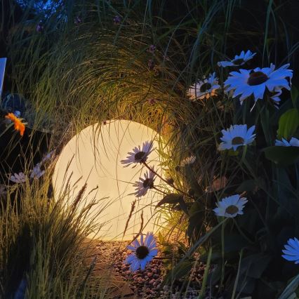 Светодиодный RGBW диммируемый уличный светильник GLOBO 1xE27/9W/230V 2700-6500K диаметр 60 см IP44 Wi-Fi